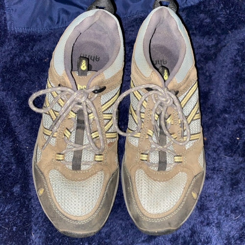 Ahnu Brown and Gray Athletic Shoes women size 7